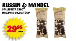 Nelins SALLISELTA Russin & mandel erbjuda
