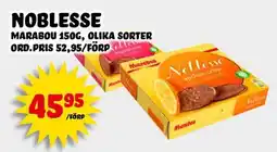 Nelins MARABOU Noblesse erbjuda