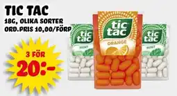 Nelins Tic tac erbjuda