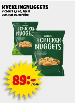 Nelins VICTOR'S Kycklingnuggets erbjuda