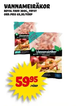 Nelins Vannameiräkor erbjuda