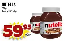 Nelins Nutella erbjuda