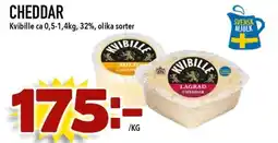 Nelins KIBILLE Cheddar erbjuda