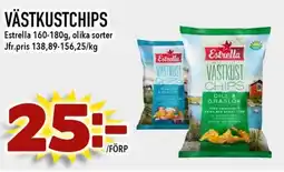 Nelins ESTRELLA Västkustchips erbjuda