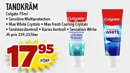 Nelins COLGATE Tandkräm erbjuda