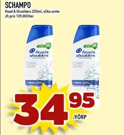Nelins HEAD & SHOULDERS Schampo erbjuda