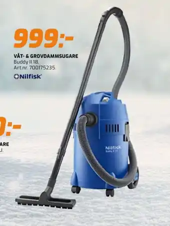 Våt- & grovdammsugare