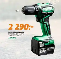 Bolist Borrskruvdragare erbjuda