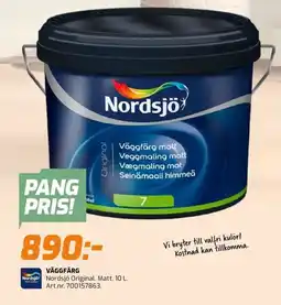 Bolist Väggfärg erbjuda