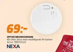 Bolist Optisk brandvarnare erbjuda