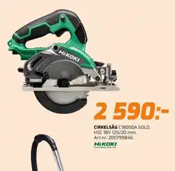 Bolist HIKOKI Cirkelsåg erbjuda