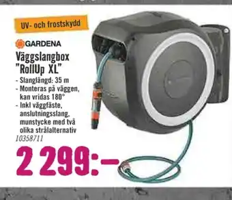 Hornbach Gardena Slangupprullare erbjuda