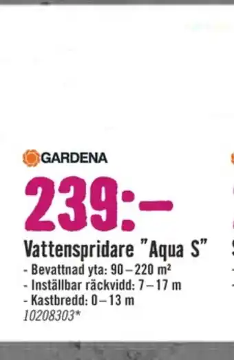 Hornbach Gardena Vattenspridare erbjuda