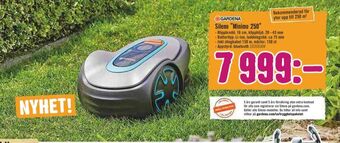 Hornbach Gardena Robotgräsklippare erbjuda