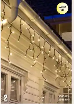 ÖoB Hafjell systembelysning ljusgardin påbyggnad UTE erbjuda