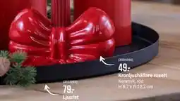 ÖoB Kronljushållare rosett erbjuda