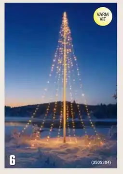 ÖoB Österdalen ljusslinga flaggstång erbjuda