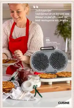 ÖoB Våffeljärn Cuisine erbjuda
