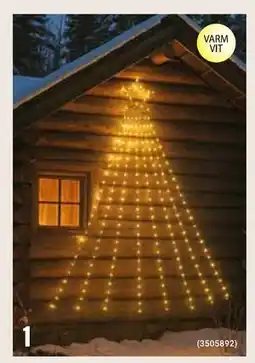 ÖoB Österdalen ljusgardin julgran UTE erbjuda