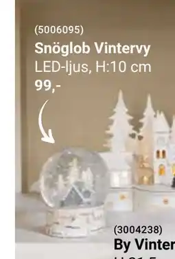 ÖoB Snöglob Vintervy erbjuda