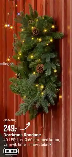 ÖoB Dörrkrans Rondane erbjuda