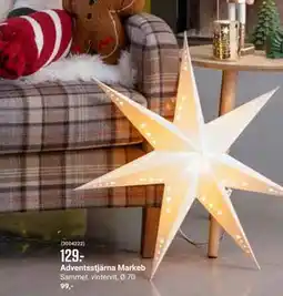 ÖoB Adventsstjärna Markeb erbjuda