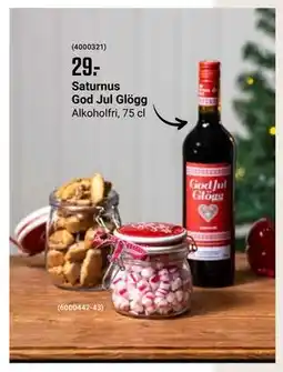 ÖoB Saturnus God Jul Glögg erbjuda