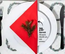 ÖoB Servett erbjuda