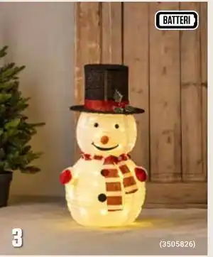 ÖoB Julfigur Snögubbe erbjuda