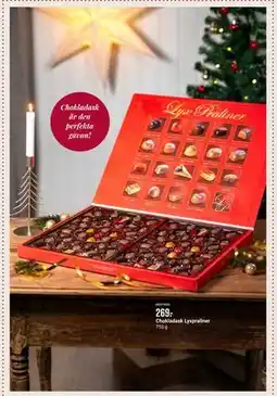 ÖoB Chokladask Lyxpraliner erbjuda