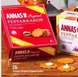 ÖoB Annas Original Pepparkakor erbjuda