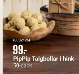 ÖoB PipPip Talgbollar i hink erbjuda