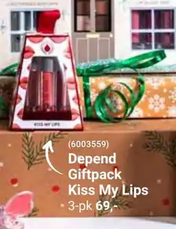 ÖoB Depend Giftpack Kiss My Lips erbjuda