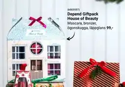 ÖoB Depend Giftpack House of Beauty erbjuda