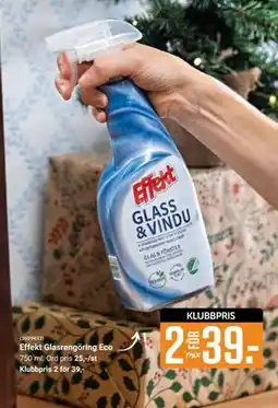 ÖoB Effekt Glasrengöring Eco, Medlemspris erbjuda