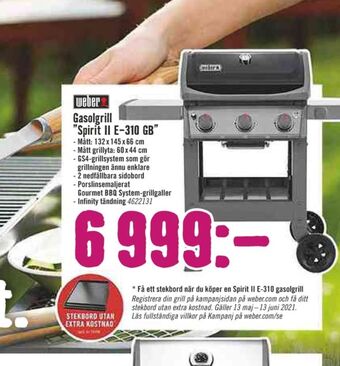 Hornbach Weber Gasolgrill erbjuda