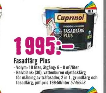 Hornbach Cuprinol Målarfärg erbjuda