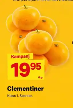 City Gross Clementiner erbjuda