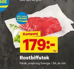 City Gross Rostbiffstek erbjuda