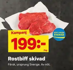 City Gross Rostbiff skivad erbjuda