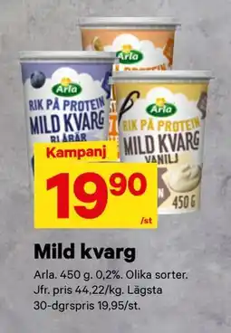 City Gross Mild kvarg erbjuda