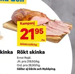 City Gross Rökt skinka erbjuda