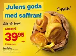 City Gross Lussekatter erbjuda