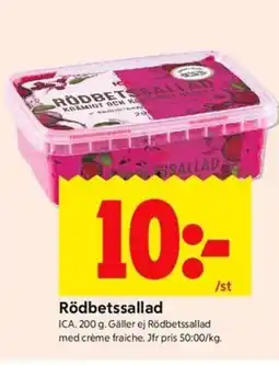 ICA Kvantum ICA Rödbetssallad erbjuda