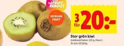 ICA Kvantum Stor grön kiwi erbjuda