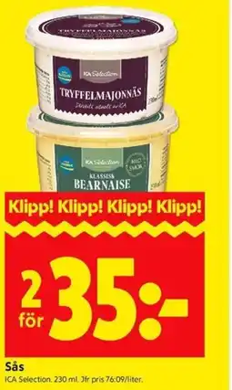 ICA Kvantum ICA Selection Sås erbjuda