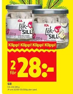 ICA Kvantum ICA Sill erbjuda