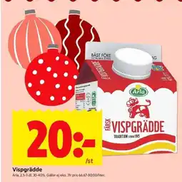 ICA Kvantum Arla Vispgrädde erbjuda