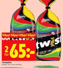 ICA Kvantum Marabou Twistpåse erbjuda