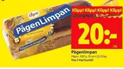 ICA Kvantum Pågen Pågenlimpan erbjuda